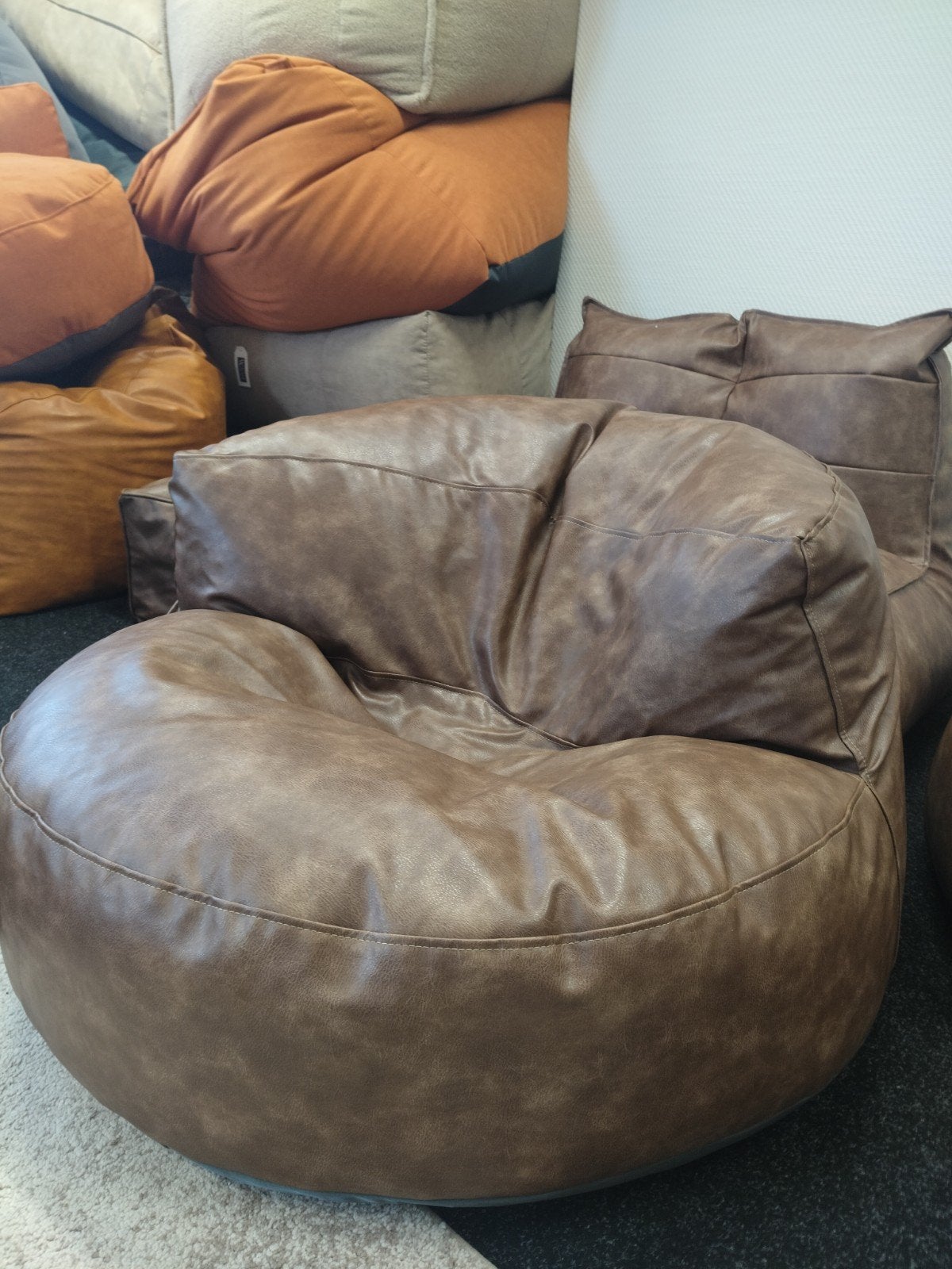 Kunstleren Loveseat - Comfortabel en Stijlvol, Ophalen of Verzenden, Gebruikt, Kunststof