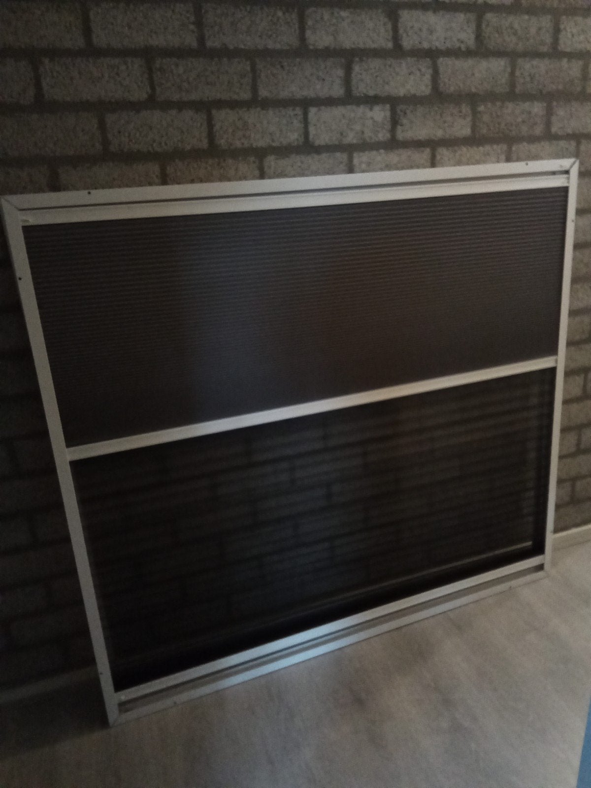 2 stuks - Supplente plissegordijn en raamhor in één frame, Ophalen, 120 cm of meer, Overige typen, Minder dan 200 cm