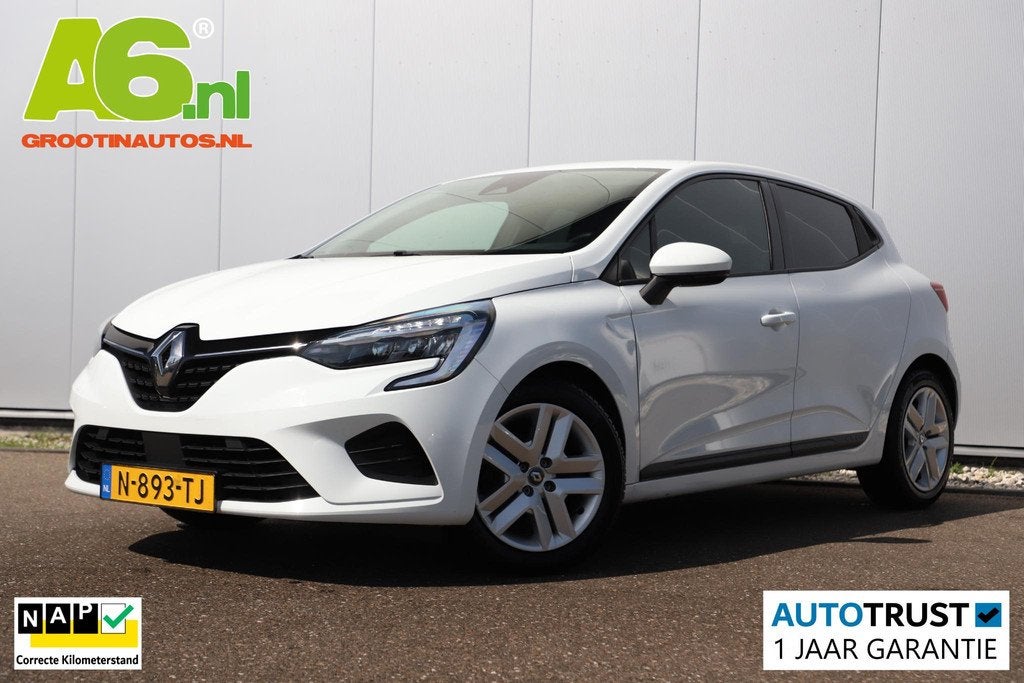 Renault Clio 1.0 TCe Business Zen Donkere Ramen Navigatie Ca, Auto's, Renault, Bedrijf, Te koop, Clio, ABS, Airbags, Airconditioning