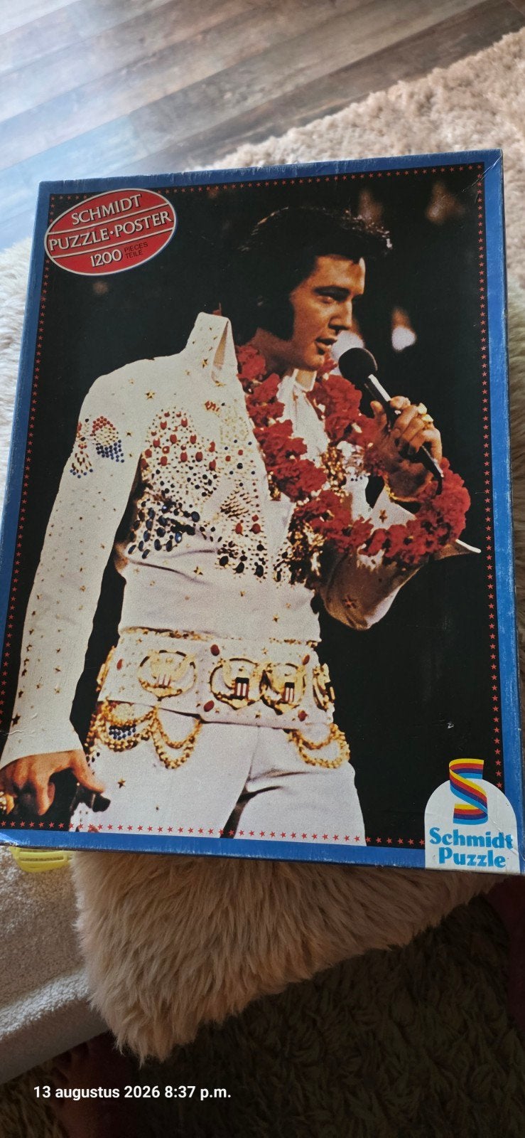 Schmidt Elvis Presley Puzzel 1200 stukjes, Ophalen of Verzenden, 500 t/m 1500 stukjes, Zo goed als nieuw, Legpuzzel