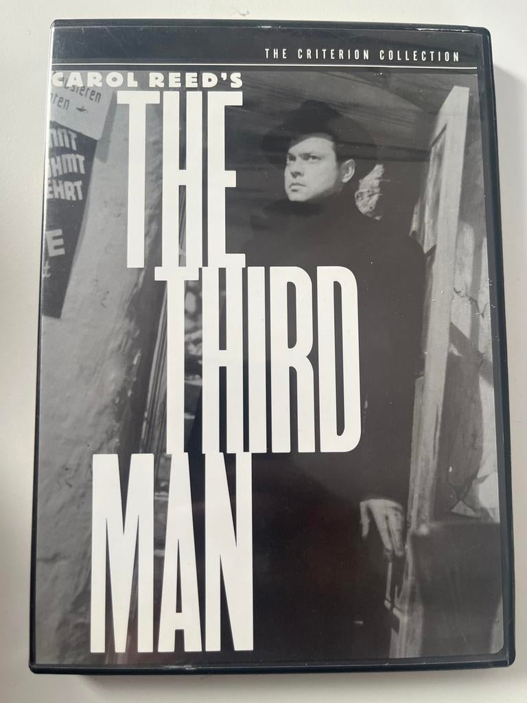 The Third Man (Criterion Collection) DVD, Cd's en Dvd's, Dvd's | Thrillers en Misdaad, Zo goed als nieuw, Detective en Krimi, Vanaf 12 jaar