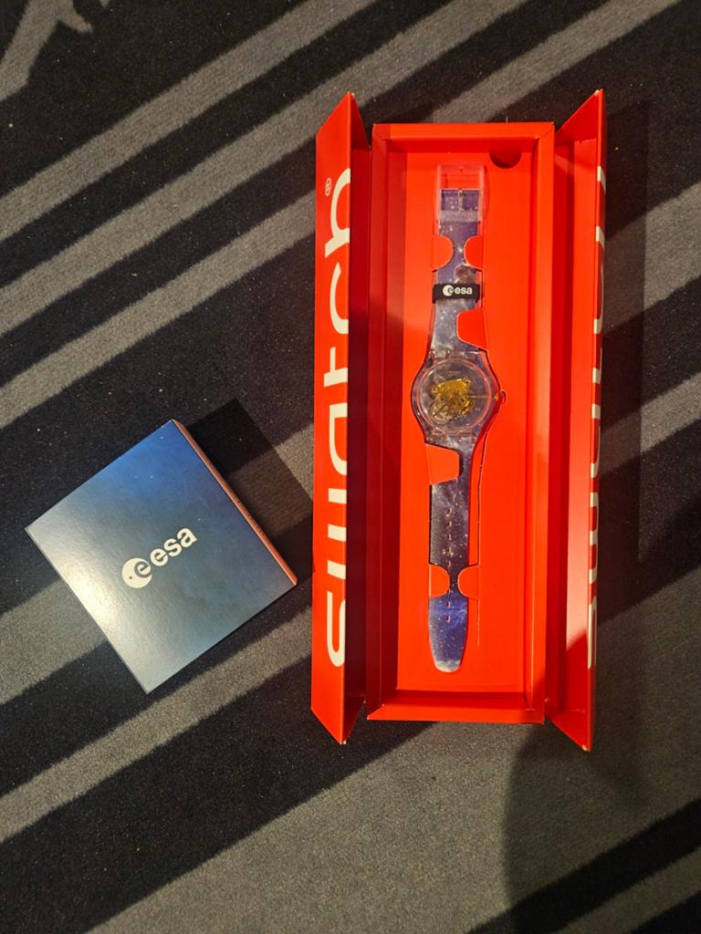 Speciale editie Swatch ESA, Ophalen of Verzenden, Nieuw, Kunststof, Swatch