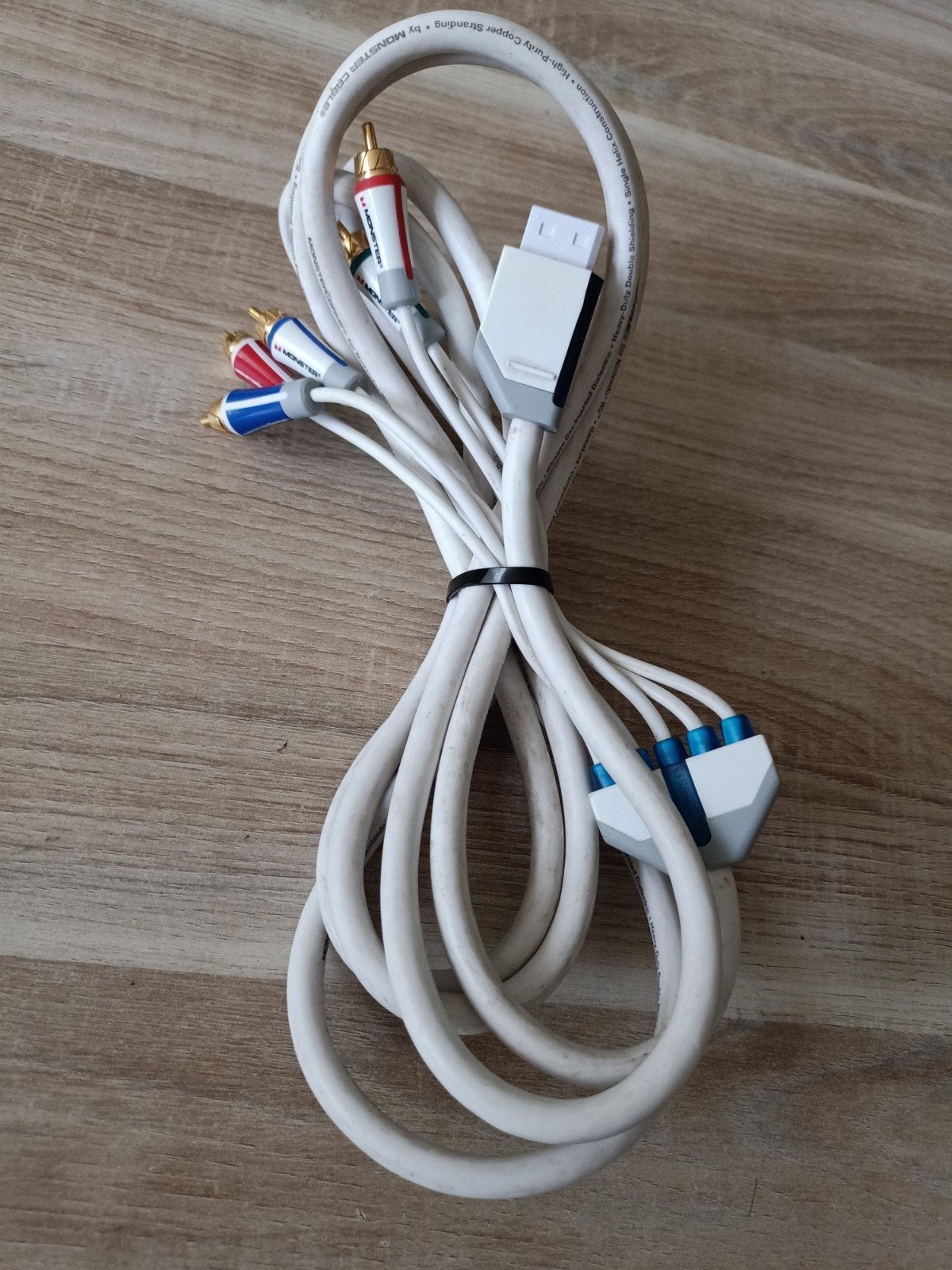 Nintendo Wii Monster component kabel. Allerhoogste kwaliteit, Spelcomputers en Games, Ophalen of Verzenden, Gebruikt, Wii