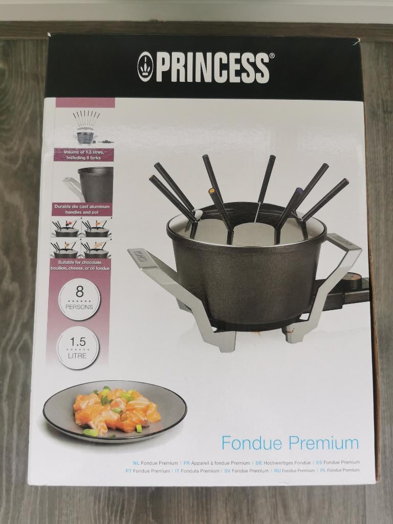 Princess Fondueset, Ophalen of Verzenden, Zo goed als nieuw, Elektrisch, Fondueset