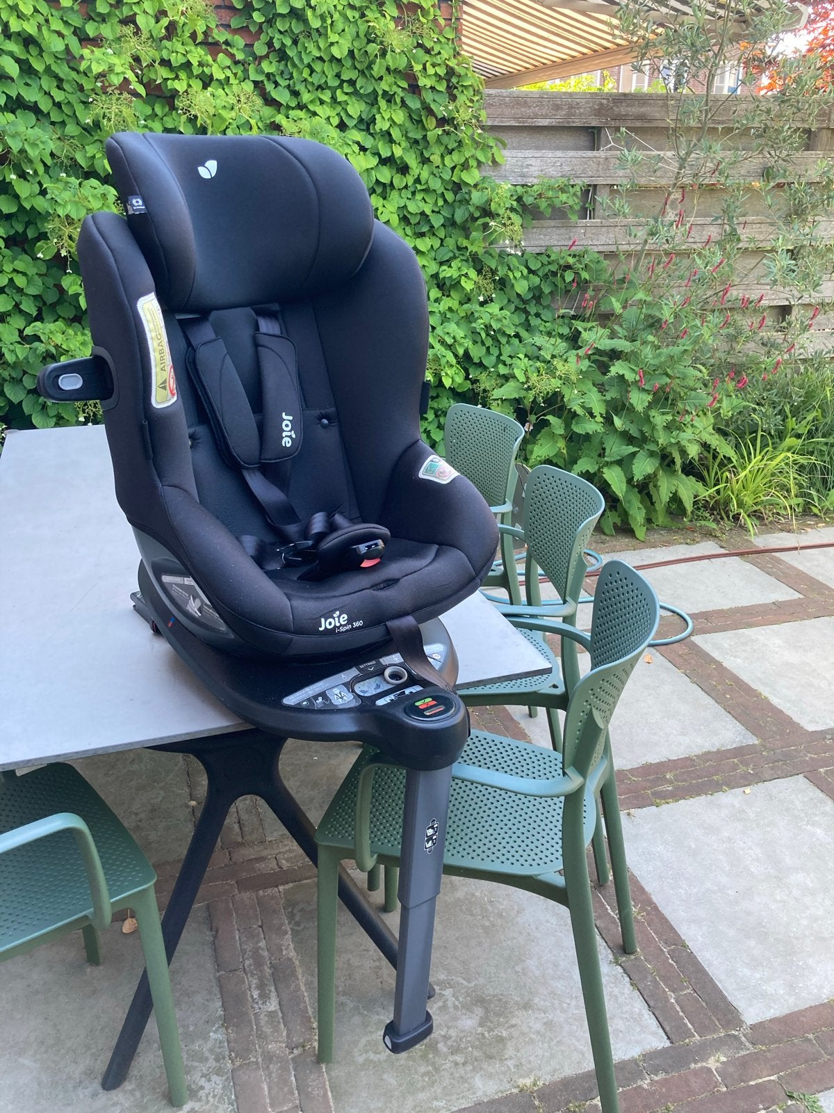 Joie i-Spin 360 Autostoel Coal - Draaibaar & Veilig, Kinderen en Baby's, Autostoeltjes, Gebruikt, Overige merken, 0 t/m 18 kg