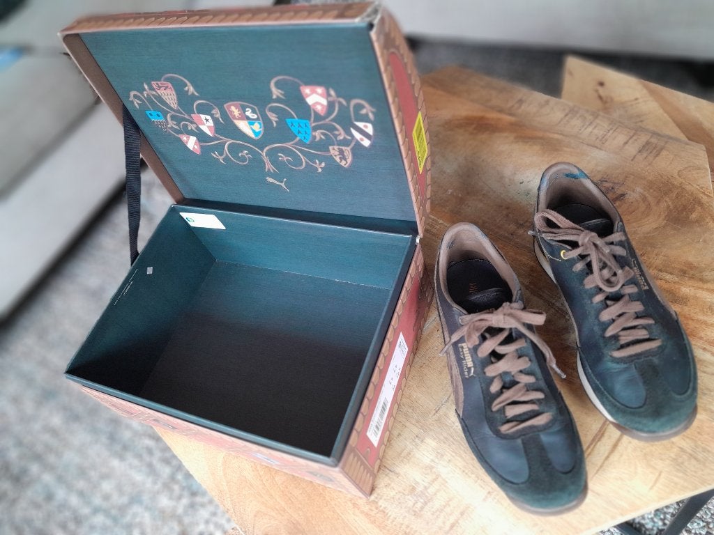 Harry potter puma schoenen maat 36, Puma, Zwart, Ophalen of Verzenden, Sneakers of Gympen