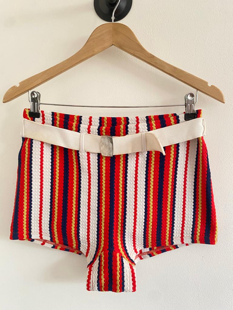 Jaren '60 Retro Hotpants met Afneembare Riem - Maat 36, Kleding | Dames, Overige kleuren, Kort, Ophalen of Verzenden, Maat 36 (S)