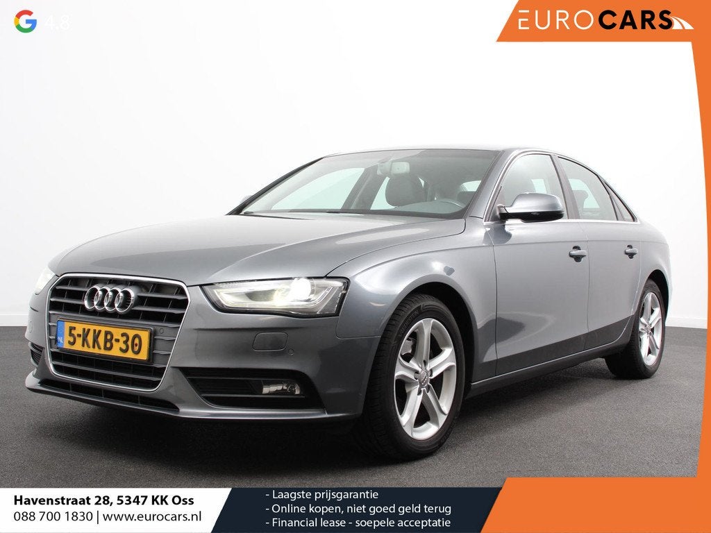 Audi A4 Limousine 1.8 TFSI Automaat Business Edition Navigat, Euro 5, Gebruikt, 4 cilinders, Origineel Nederlands