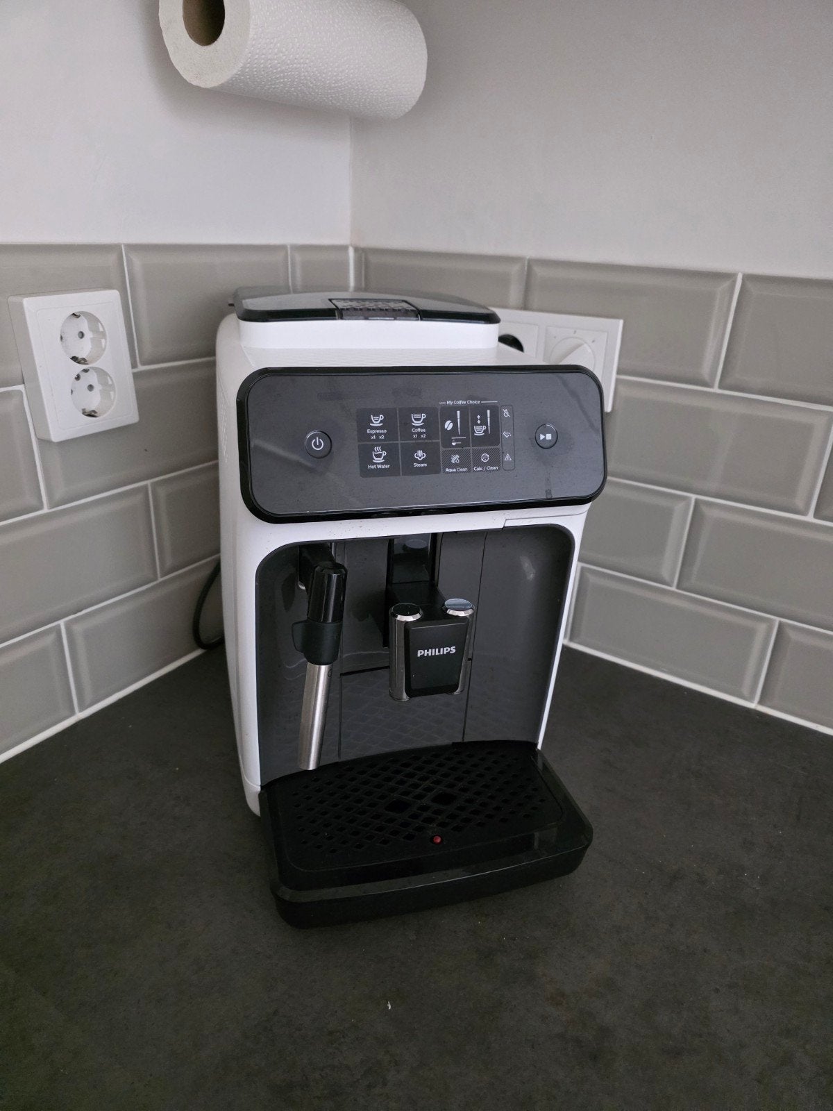 Philips 1200 Serie Volautomatische Espressomachine, Ophalen, Espresso apparaat, Koffiebonen, Zo goed als nieuw