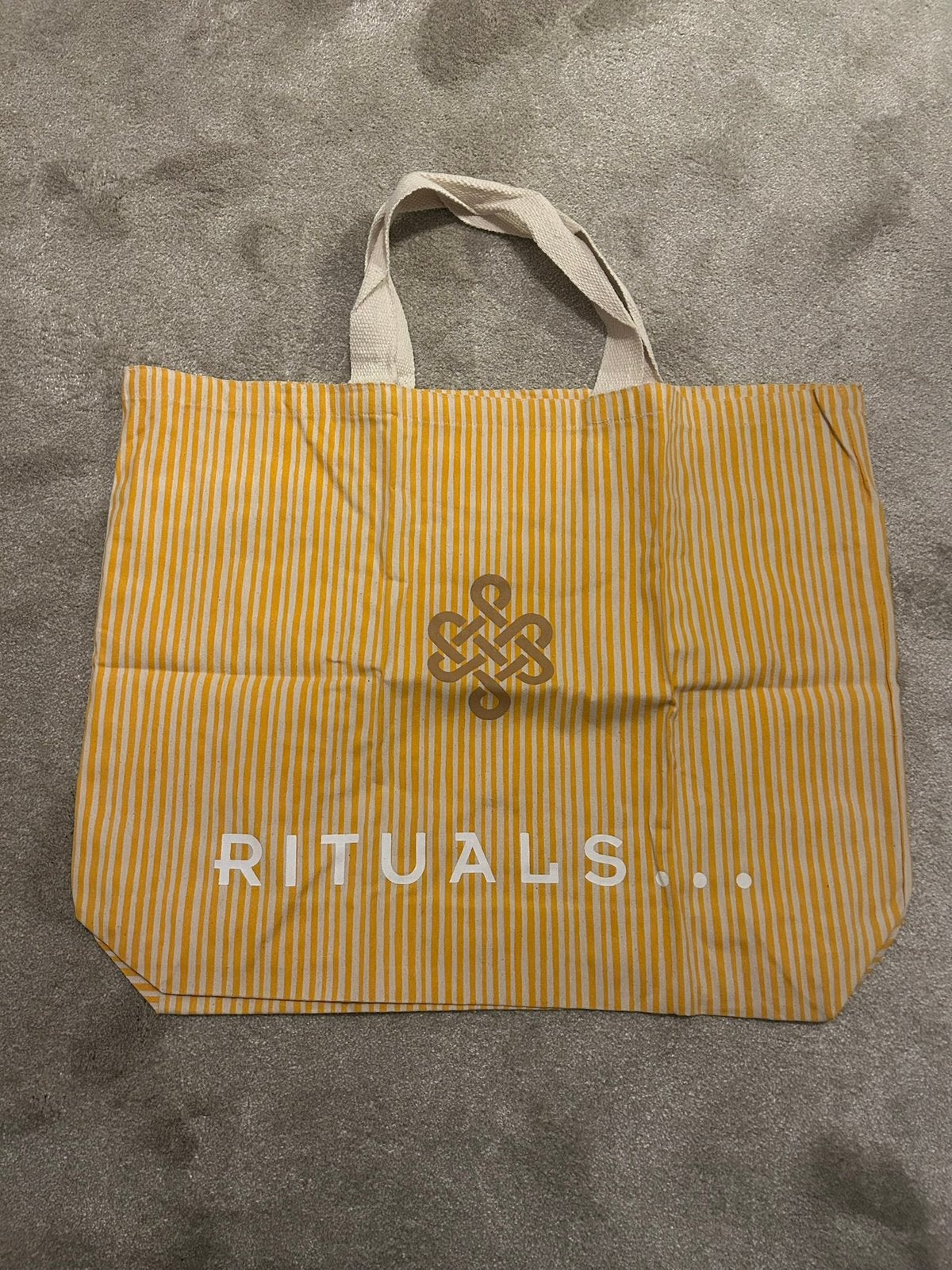 Rituals - tiny miracles shopper/beach bag/strandtas, Ophalen of Verzenden, Nieuw, Geel, Shopper