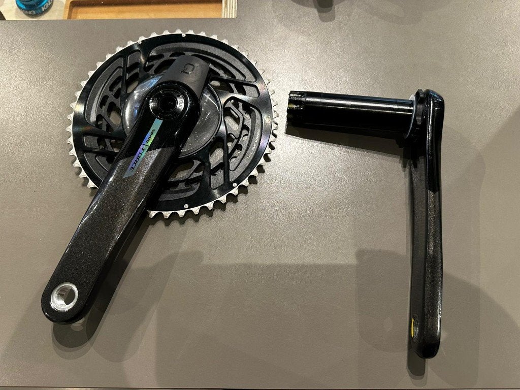 nieuwe Sram Force D2 Crankstel met Powermeter, Fietsen en Brommers, Fietsonderdelen, Crankstel of Pedalen, Sram, Nieuw, Ophalen of Verzenden