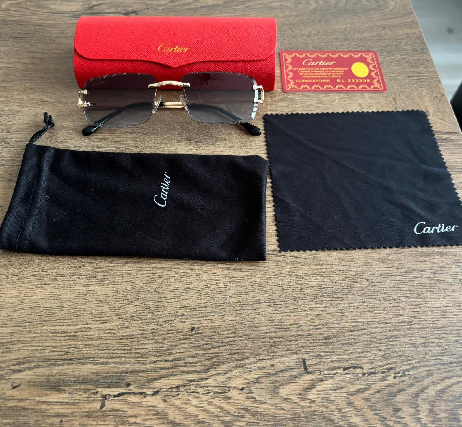 Cartier brille voor zomer, Verzenden, Zo goed als nieuw, Bril, Overige merken