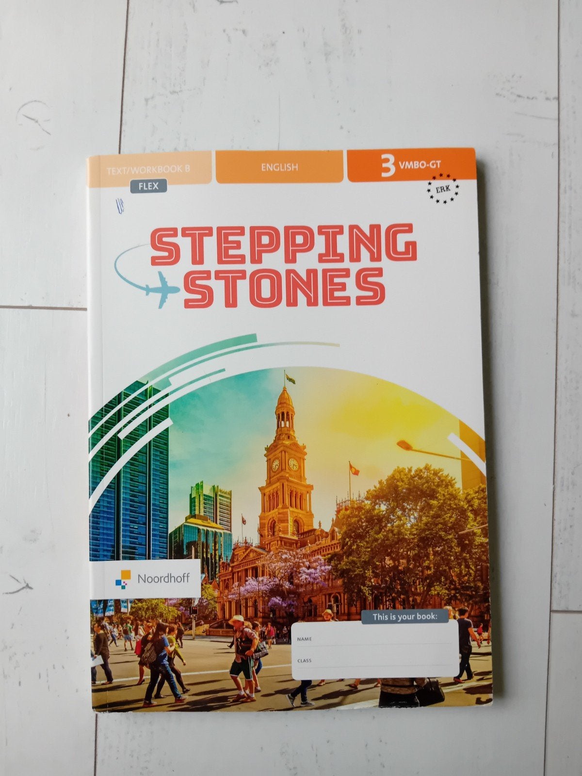 Stepping Stones 3 VMBO-GT Engels Text/Workbook B, Boeken, Engels, Noordhoff, Ophalen of Verzenden, Gelezen