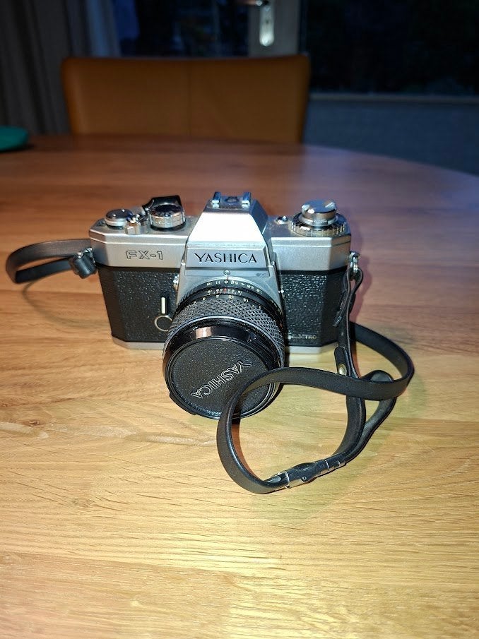 Yashica FX-1 analoge fotocamera, Ophalen, Gebruikt, Spiegelreflex, Overige Merken