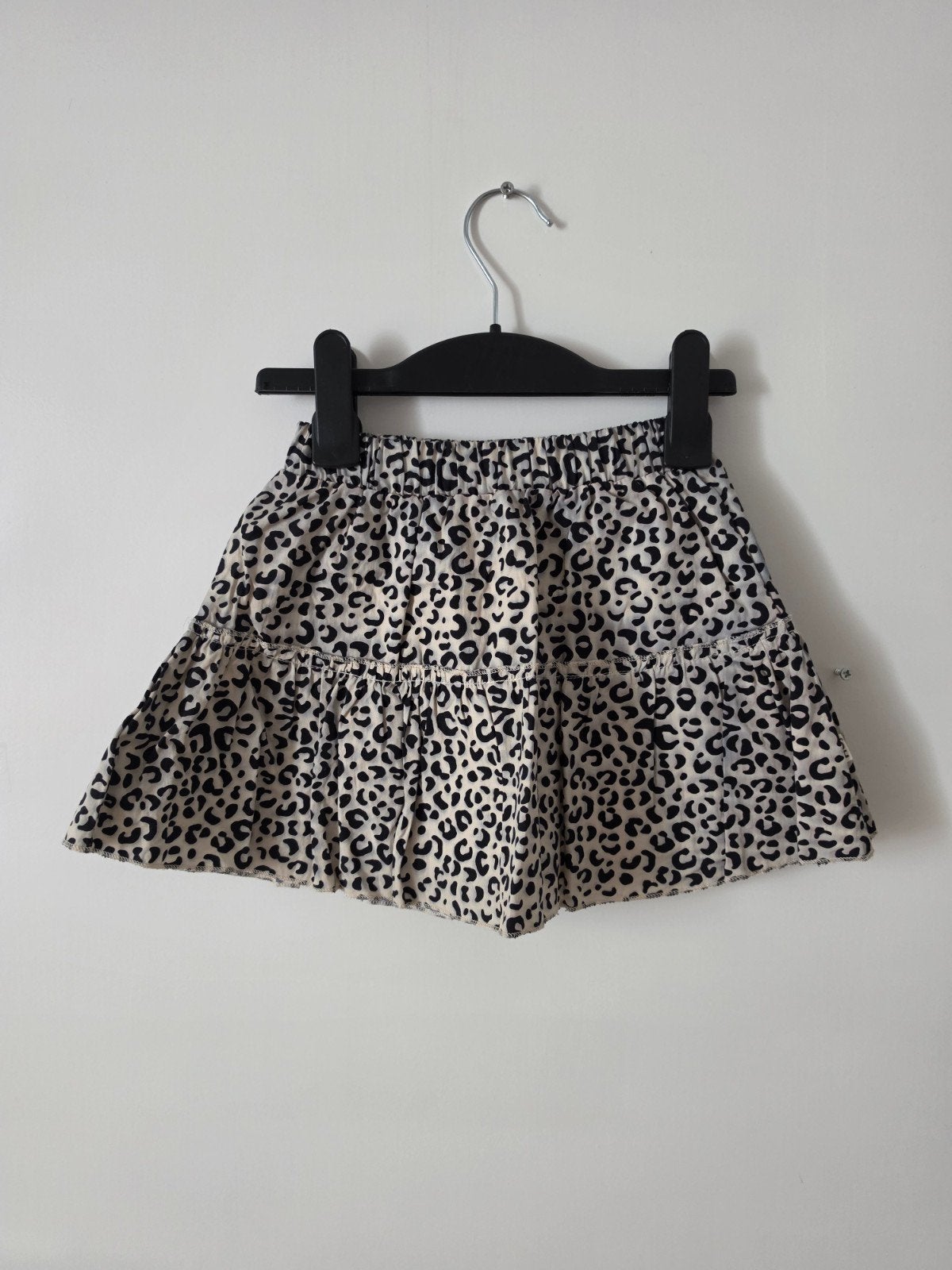 House of Jamie rok leopard maat 98-104 gevoerd, Meisje, Ophalen of Verzenden, Zo goed als nieuw, Jurk of Rok