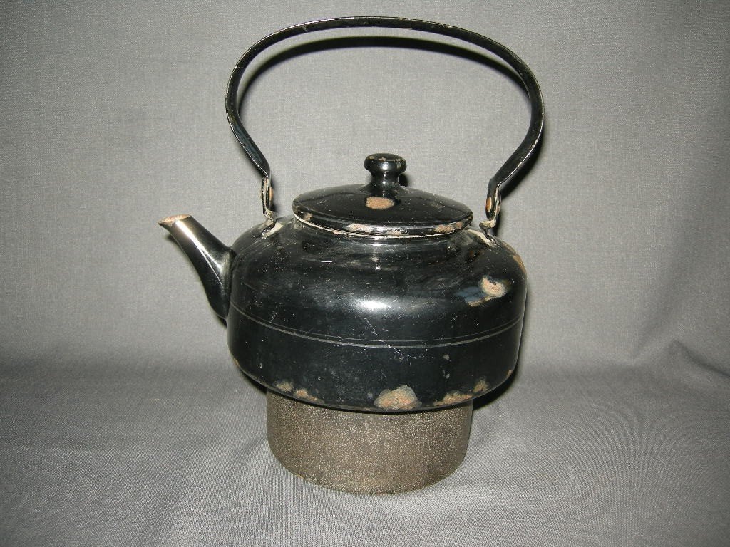 zwarte emaille zakketel, Ophalen of Verzenden