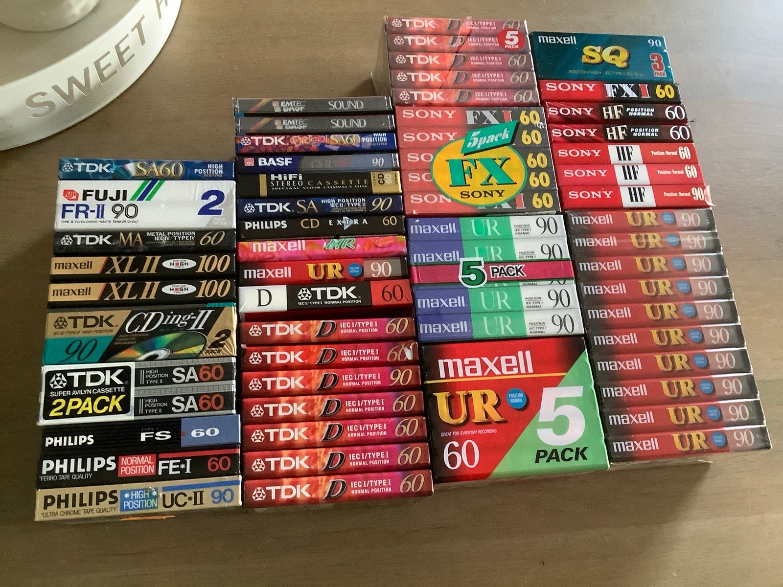 Grote partij nieuwe en onbespeelde cassettebandjes, Cd's en Dvd's, Cassettebandjes, Overige genres, Ophalen of Verzenden, Nieuw in verpakking