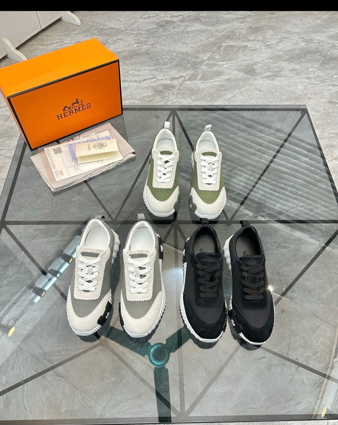 hermes bouncing sneaker, Ophalen of Verzenden, Nieuw