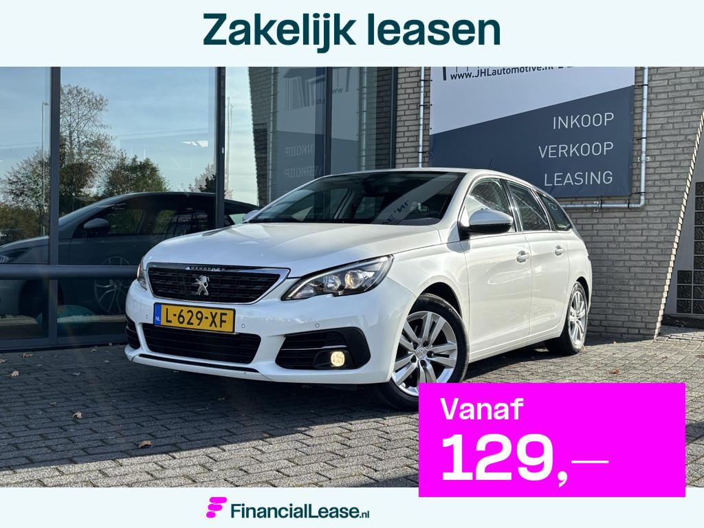 Peugeot 308 SW 1.2 *110PK*ECC*NAVI*CAM*HAAK*CRUISE*CARPLAY*, Voorwielaandrijving, Stof, Gebruikt, 1199 cc