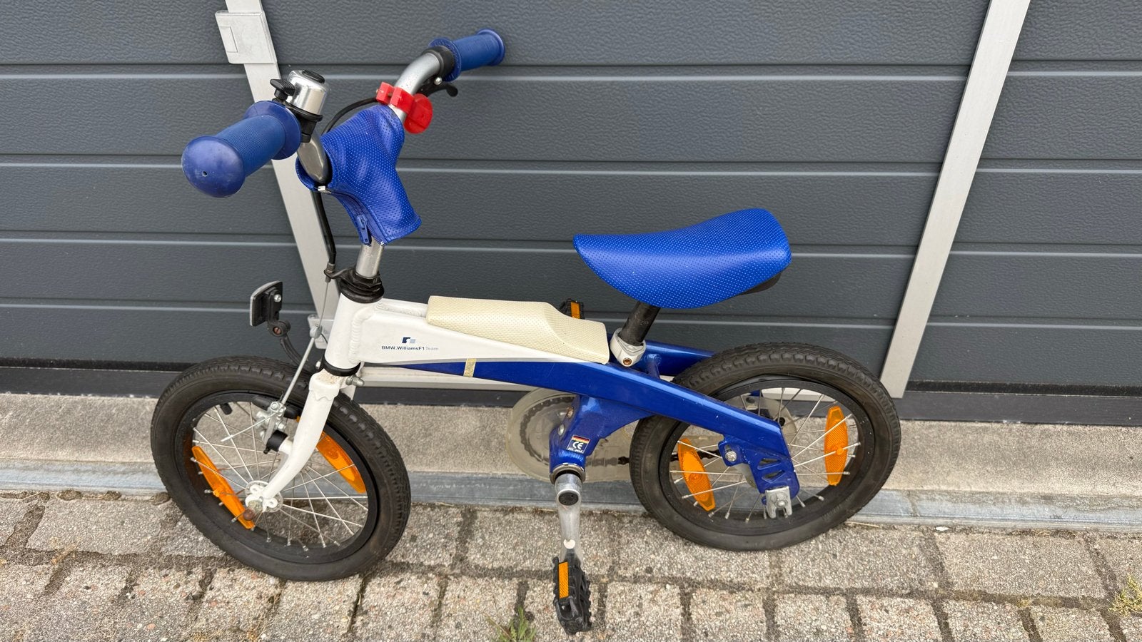 Kinderfiets BMW - Williams voor de allerkleinsten, Fietsen en Brommers, Fietsen | Kinderfietsjes, Ophalen of Verzenden, Gebruikt