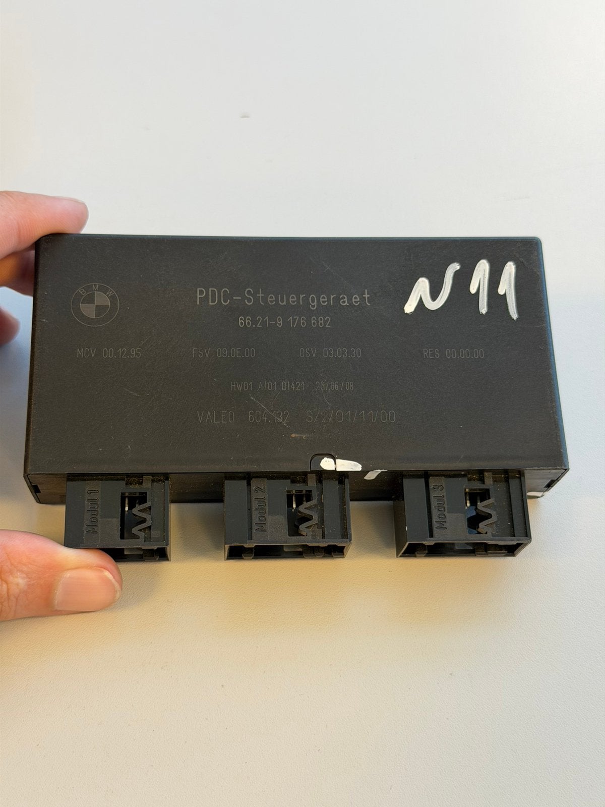 BMW E60 E61 E63 E64 X5 PDC parkeer-Module 9176682 Origineel, Ophalen of Verzenden, Zo goed als nieuw, H, H