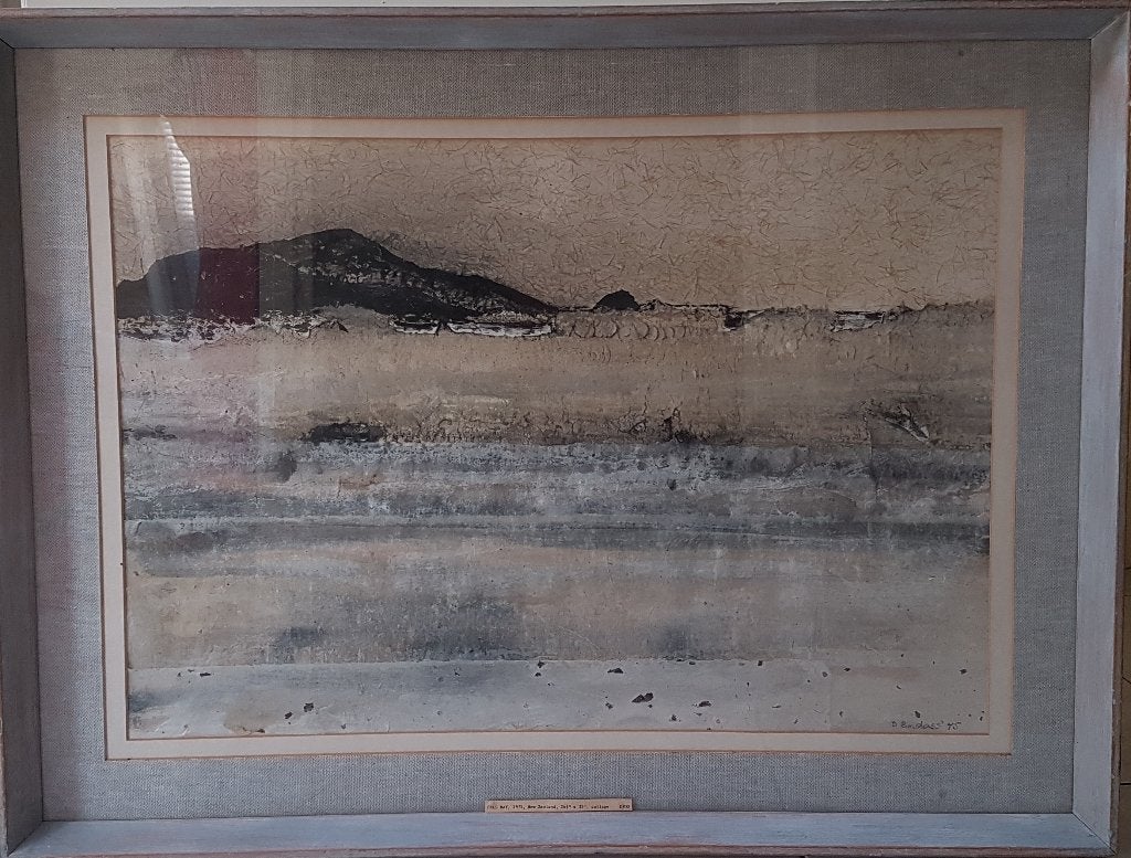 Painting Dorothy Bordass Schilderij "Hell Bay" New Zealand, Antiek en Kunst, Ophalen