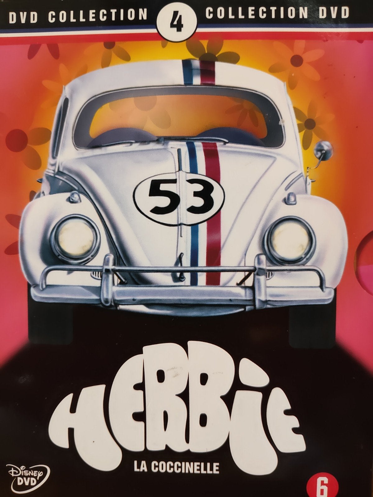 Herbie Dvd Collectie NL ZGAN 4 films van de iconische Kever, Inclusief doosje, 1960 tot 1980, Spaans, Alle leeftijden
