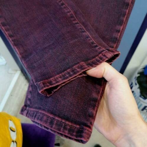 Costes bordeaux jeans model: Biker skinny mt 32 (L) nr 36320, ., Ophalen of Verzenden, Zo goed als nieuw, W30 - W32 (confectie 38/40)