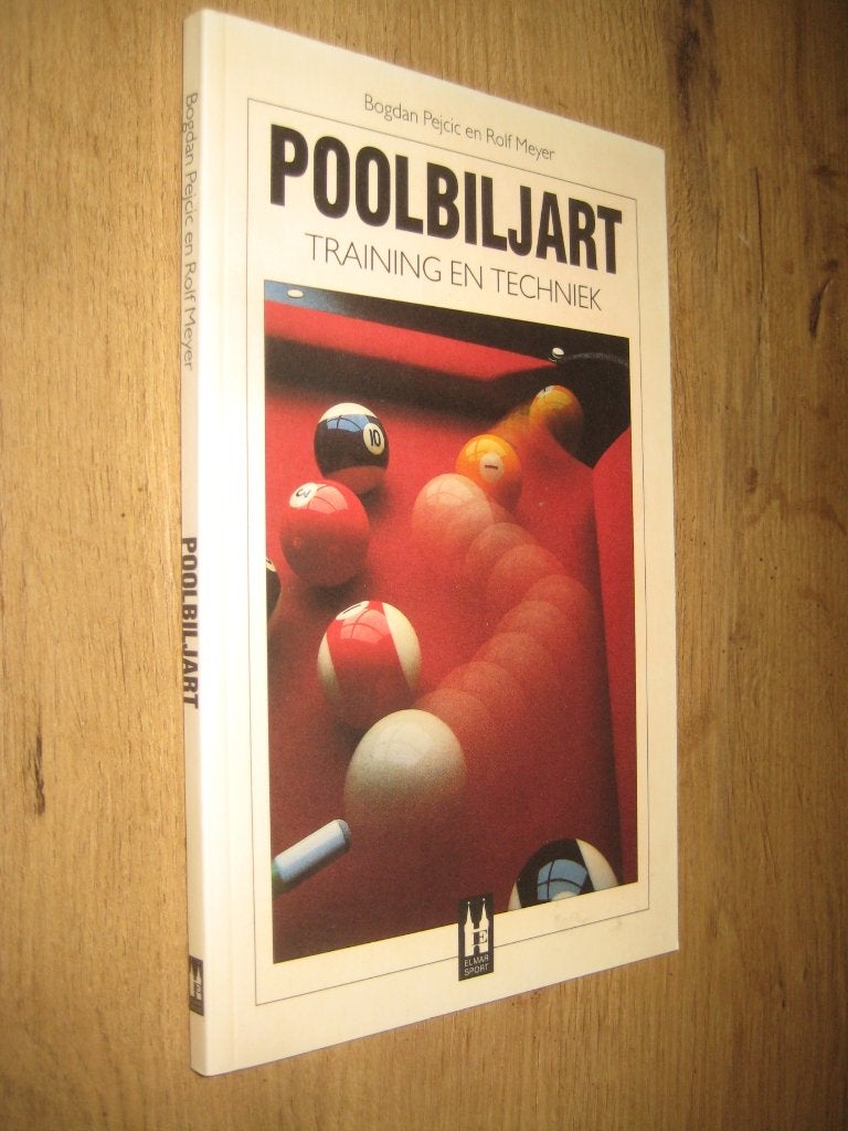 poolbiljart - bogdan pejcic / rolf myer, Ophalen of Verzenden, Zo goed als nieuw, Balsport