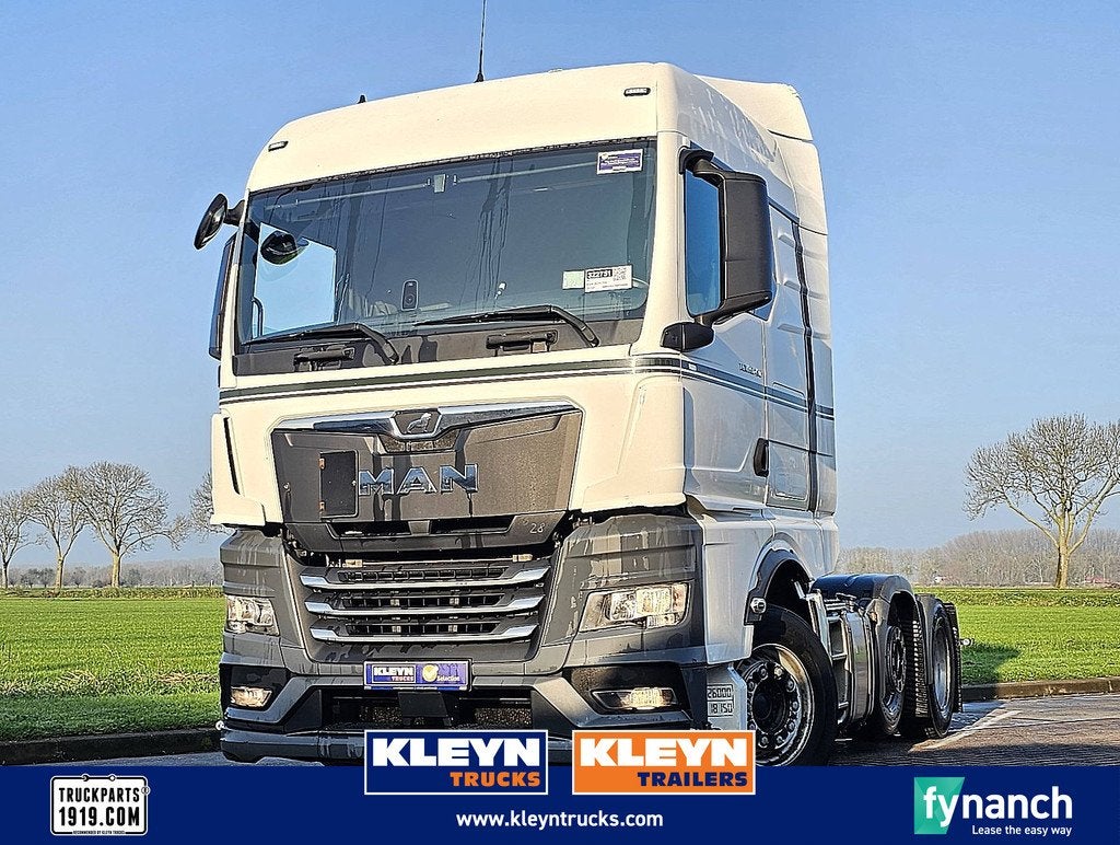 M.A.N. 26.470 TGX tg3 gm 6x2/2 bl, Automaat, Euro 6, MAN, Wit