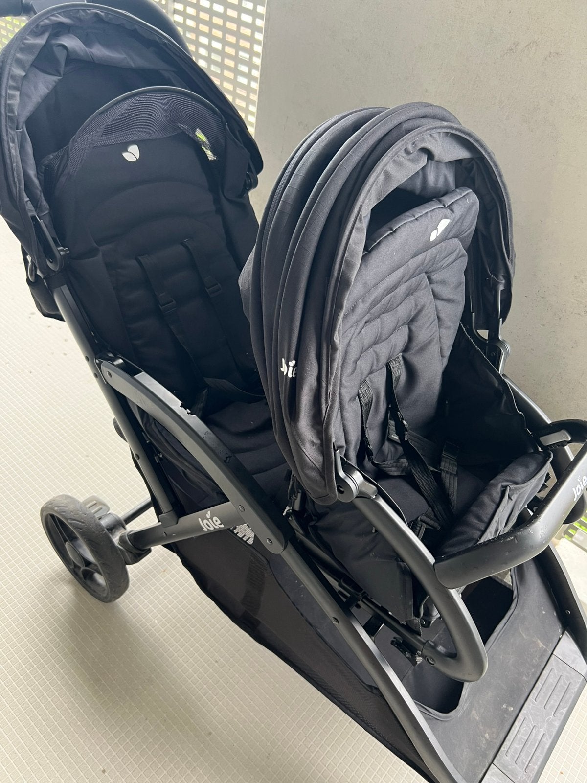 Joie duo buggy, Ophalen, Gebruikt, Overige merken, Verstelbare rugleuning