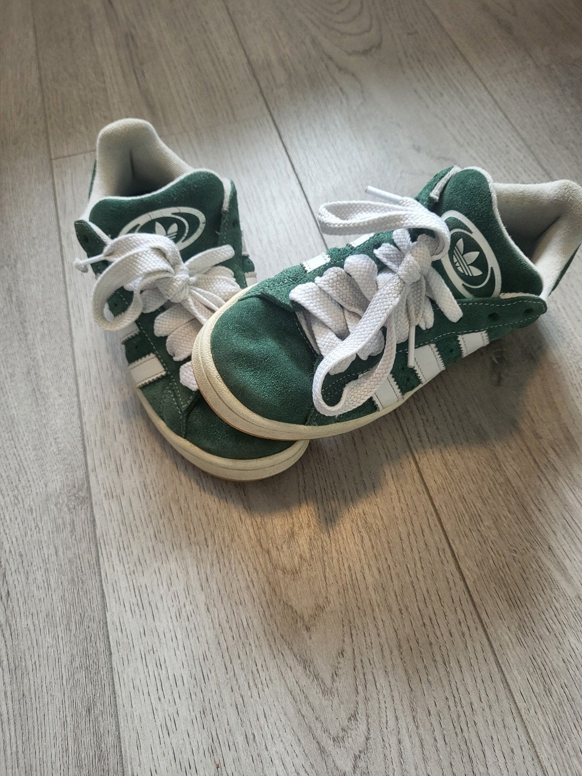 Adidas Campus sneakers groen - maat 36, Kinderen en Baby's, Kinderkleding | Overige, Ophalen of Verzenden, Gebruikt, Adidas, Jongen of Meisje