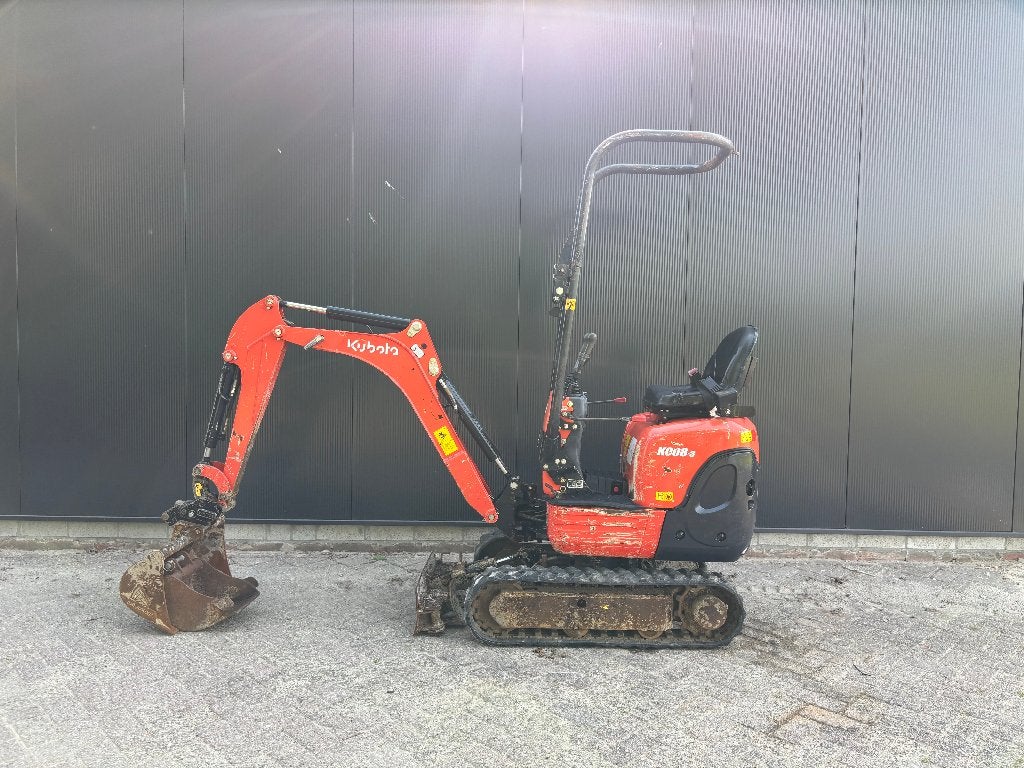Kubota K008-3 (2018) | Yanmar SV08 (2016) Minigraver, Ophalen, Graafmachine