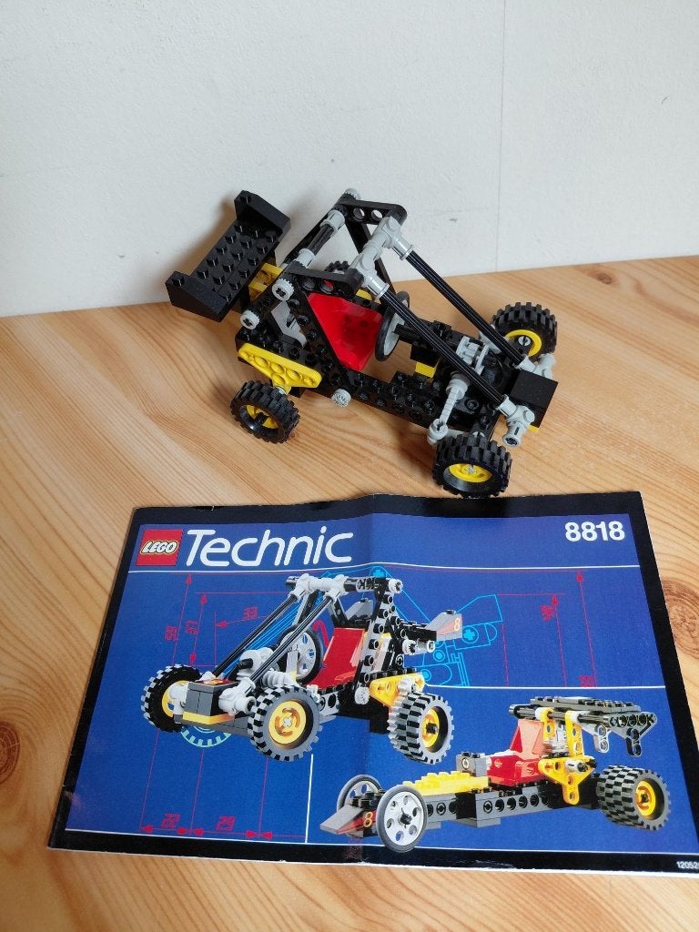 Lego Technic 8818 Dune Buggy, zonder doos, Lego, Inclusief instructies, Ophalen of Verzenden, Zo goed als nieuw