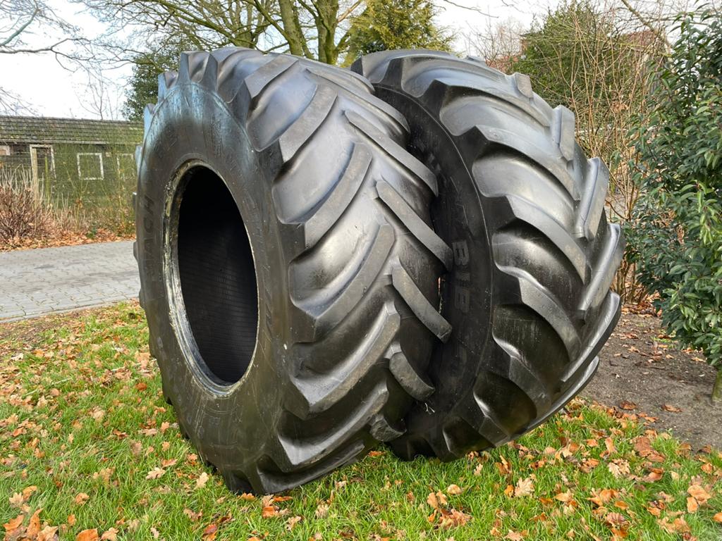 Michelin Mach X BIB 650-85R38 Banden set 650 85 R38 TOP SET, Zakelijke goederen, Agrarisch | Onderdelen | Banden, Velgen en Assen
