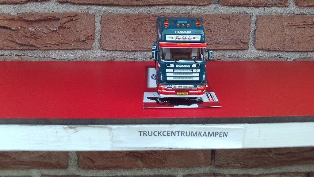 WSI  Scania  R4  Topline  4 x 2  van  Fredsholm., Hobby en Vrije tijd, Ophalen of Verzenden, Nieuw, Bus of Vrachtwagen, Wsi