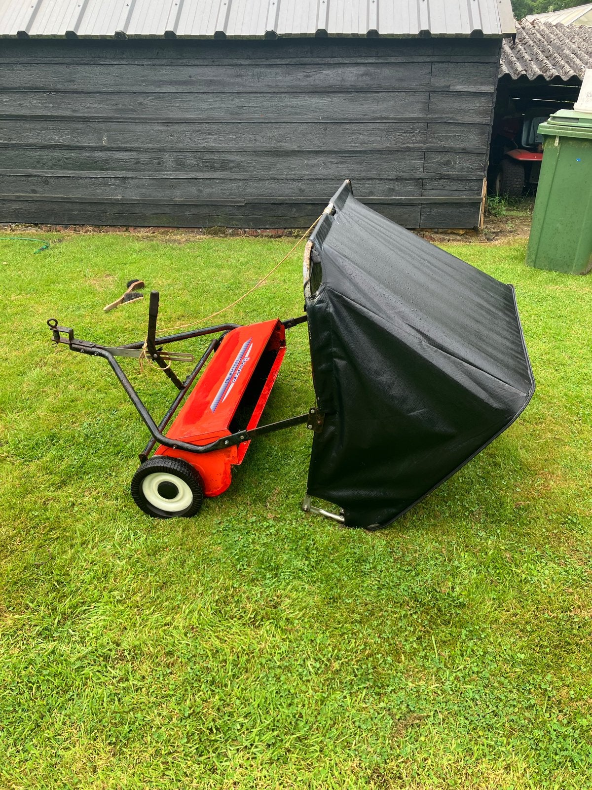 Husqvarna Sweeper 960 - Bladveger voor zitmaaier, Tuin en Terras, Ophalen of Verzenden, Gebruikt