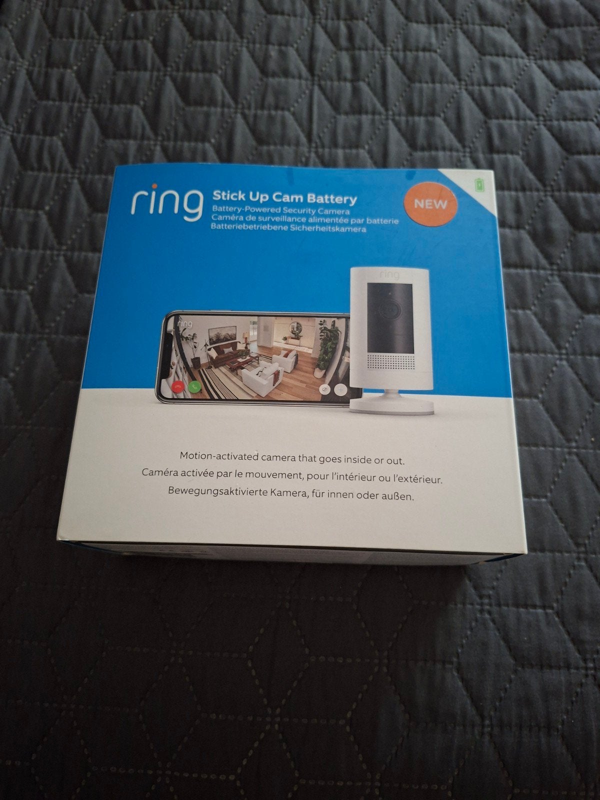 Ring camera, Audio, Tv en Foto, Videobewaking, Ophalen of Verzenden, Gebruikt