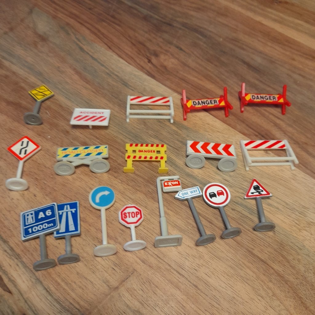 Road signs 1/64, Ophalen of Verzenden, Gebruikt, 1:50 of kleiner, Diorama