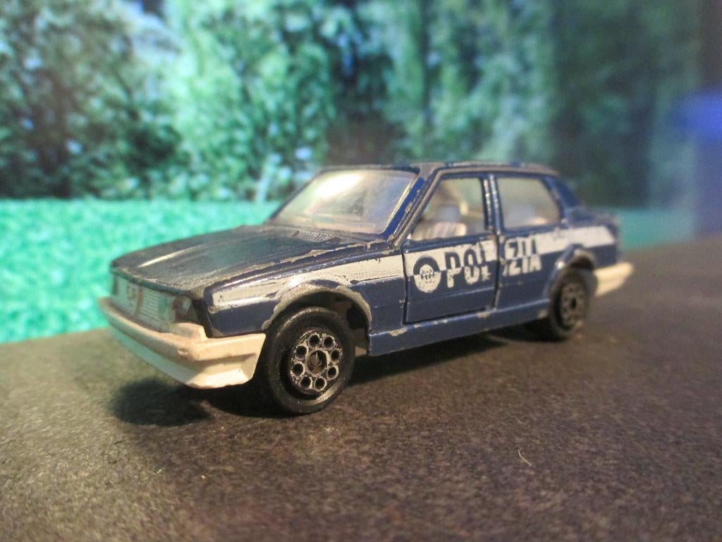 1:55 Alfa Romeo Giulietta- Majorette Polizia, Ophalen of Verzenden, Gebruikt, Auto