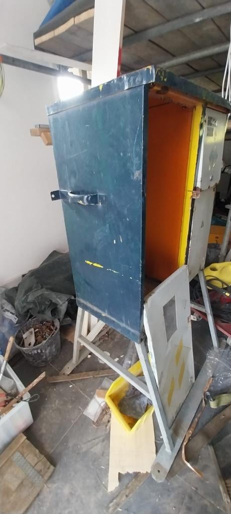 bouwstroomkast zwerfkast bouwstroom, Doe-het-zelf en Verbouw, Elektra en Kabels, Ophalen, Gebruikt, Overige typen