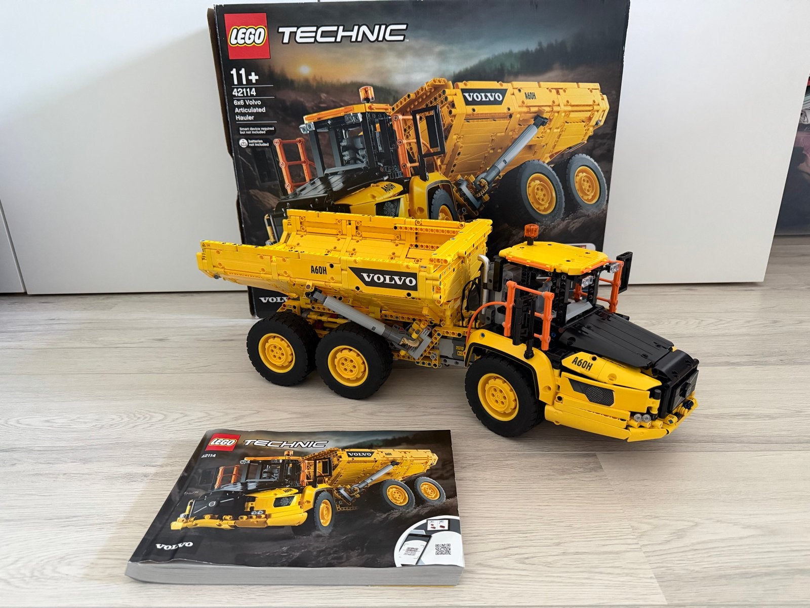LEGO Technic 42114 Volvo Dumptruck - Zo goed als nieuw, Ophalen, Lego, Zo goed als nieuw, Complete set