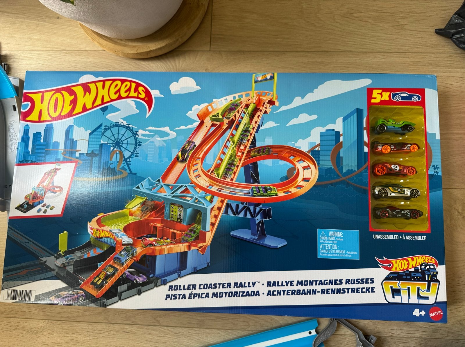 2x Hot Wheels Racebaan Set waarvan 1 nog nieuw in doos!, Ophalen, Racebaan, Nieuw, Hot Wheels