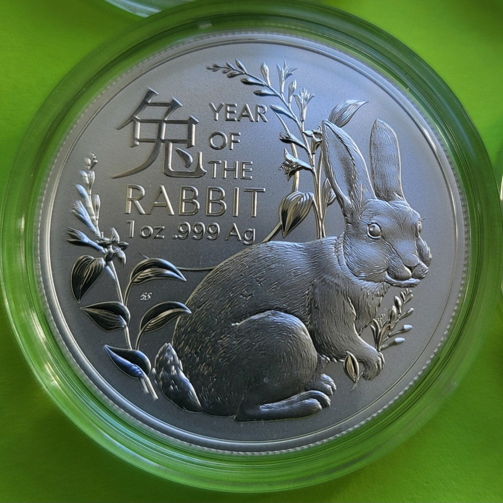 Lunar 2023 Rabbit (RAM) - 1 oz zilver, Postzegels en Munten, Edelmetalen en Baren, Verzenden, Zilver