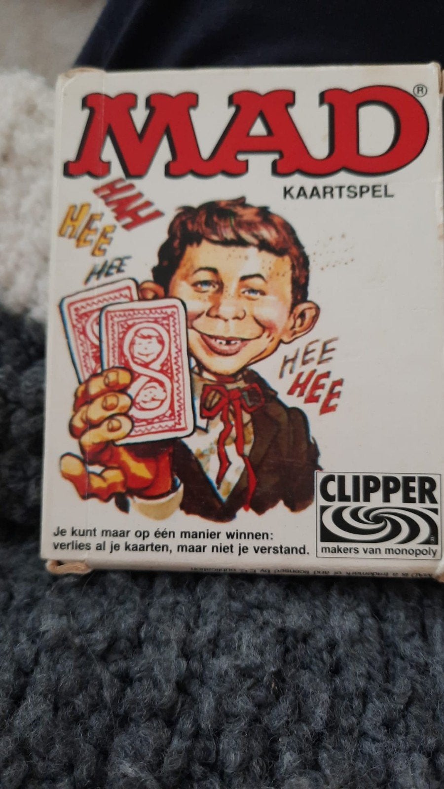 MAD Kaartspel - Vintage kaartspel in goede staat, Hobby en Vrije tijd, Gezelschapsspellen | Kaartspellen, Drie of vier spelers