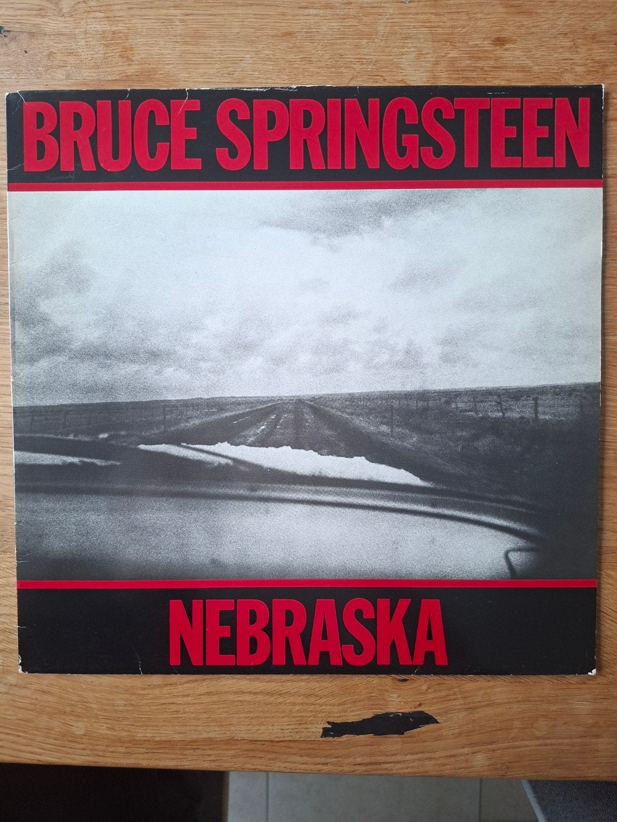 Bruce Springsteen - Nebraska (lp 1982), Cd's en Dvd's, Ophalen of Verzenden, Gebruikt, 12 inch, Folk Rock
