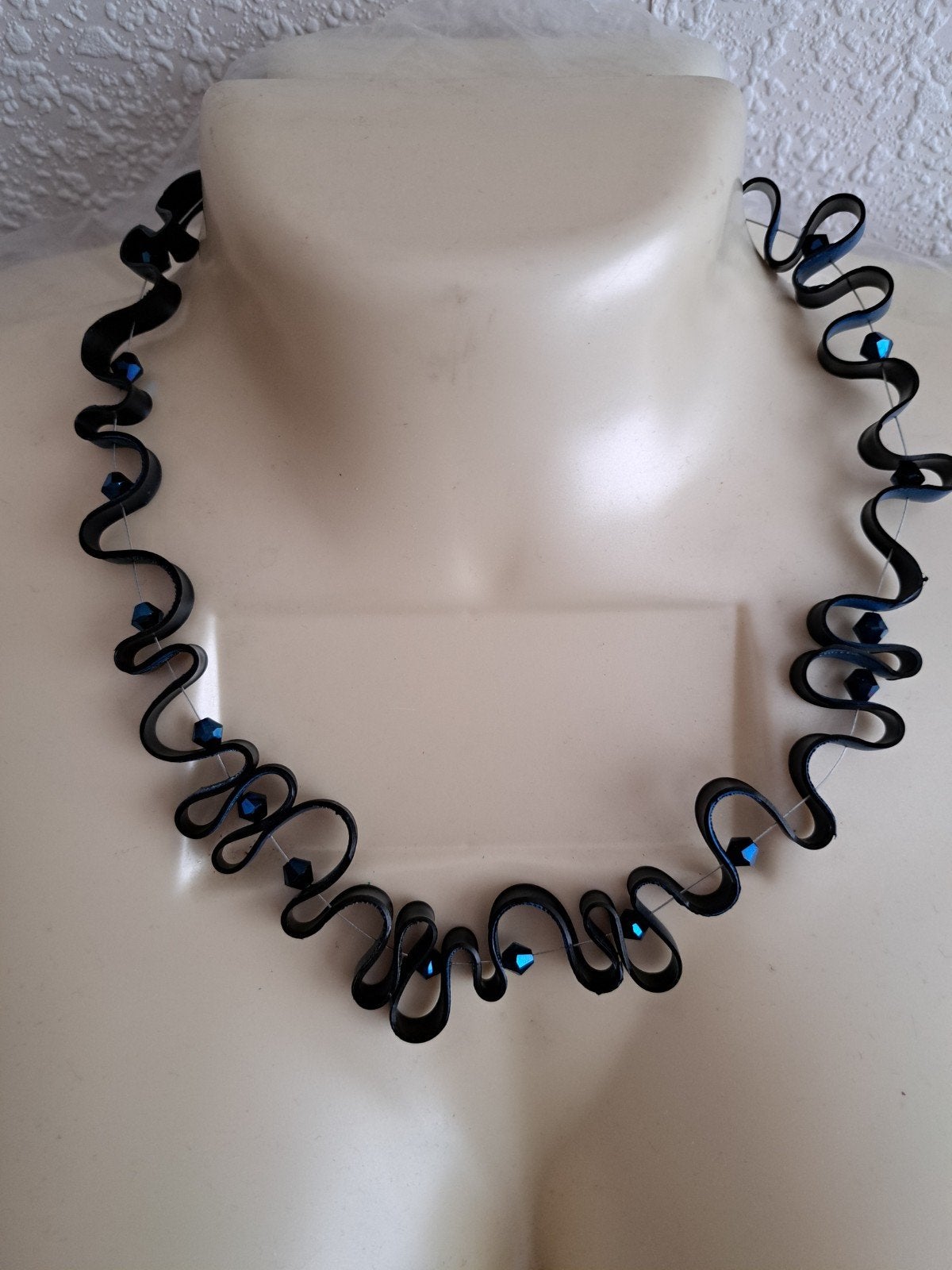 Design rubber ketting, Ophalen of Verzenden, Nieuw, Zwart, Overige materialen