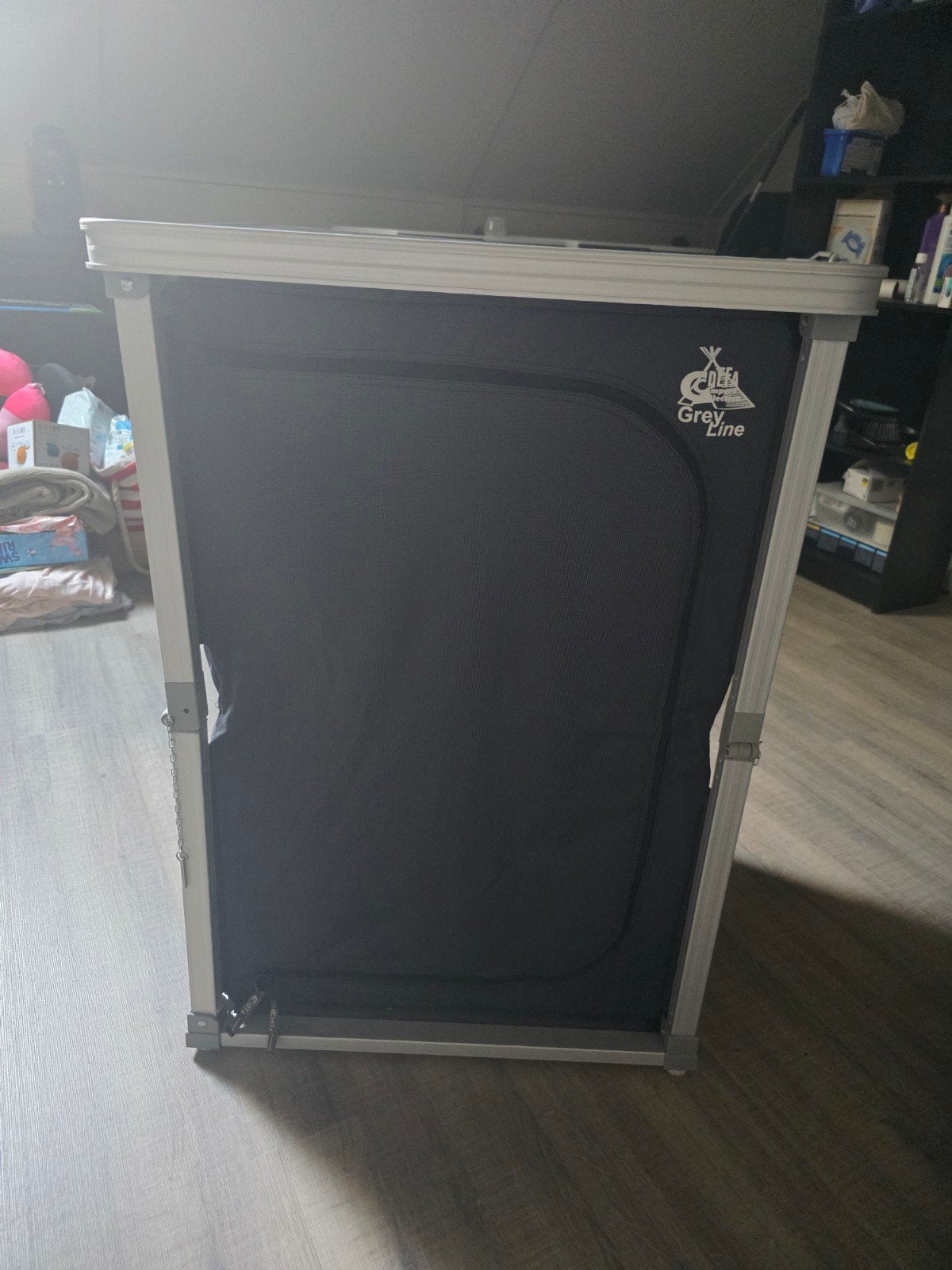 Greyline Campingkast, opvouwbaar (2 stuks), Ophalen, Gebruikt