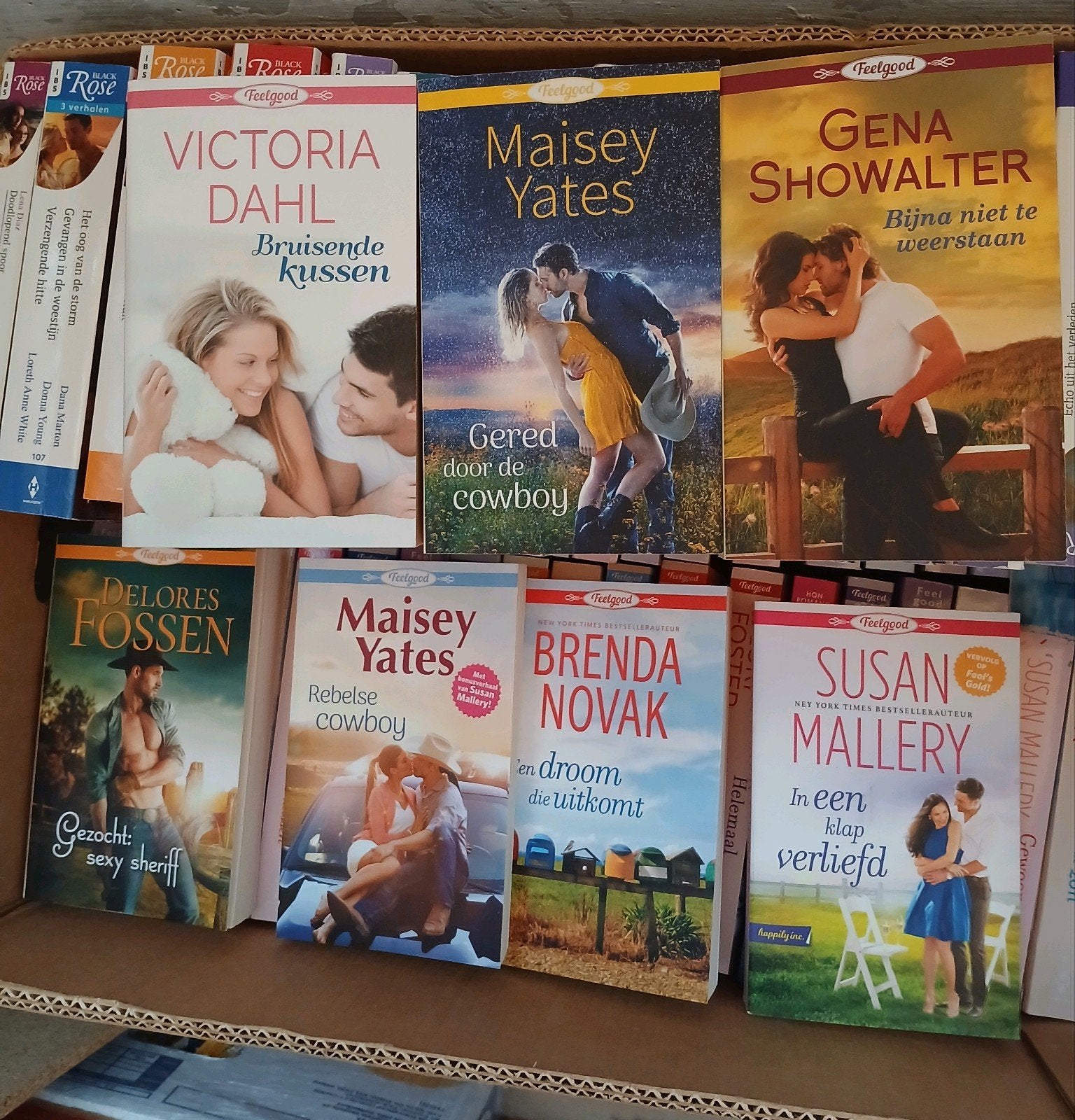 Harlequin Feelgood romans Maisey Yates/Lori foster en andere, Ophalen of Verzenden, Gelezen, Diverse auteurs, Nederland
