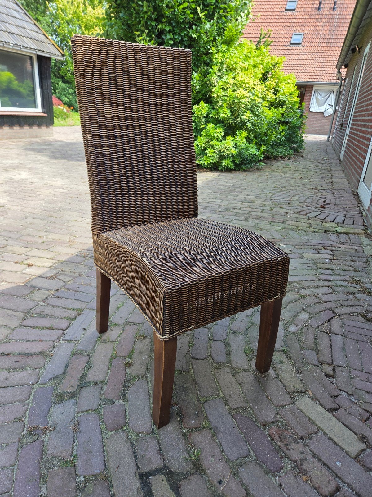 Rieten stoelen 6x gratis, Ophalen, Vijf, Zes of meer stoelen